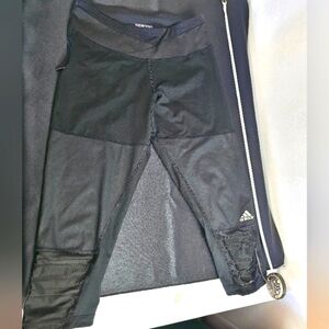 Adidas Supernova Black Capri Leggings GUC
